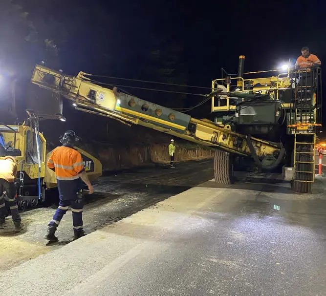 Major Road Construction and Asphalt Reseals