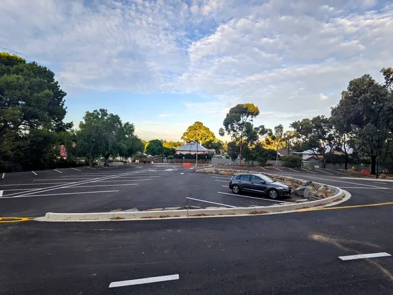 Asphalt Car Park for School   03